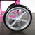 VIVO Pink 1030W Electric Cotton Candy Machine Cart, Mobile Rolling Candy Floss Maker