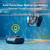 Triple Motor Pool Cleaner Robot with App & Smart Navigation, Floor Wall Waterline Clean, Triple Motor Pool Cleaner Robot with App & Smart Navigation, Floor Wall Waterline Clean,  Up to 420 Min Runtime,Silver