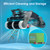 Cordless Robotic Pool Cleaner, Wall Climbing, Lightweight, Extended Battery Life, 8L Large Capacity, Advanced Dual-Motor