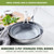 GreenPan Valencia Pro Tri-Ply Stainless Steel 8” & 10” Frying Pan Skillet Set