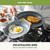 GreenPan Valencia Pro Tri-Ply Stainless Steel 8” & 10” Frying Pan Skillet Set