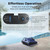 Automatic Robotic Pool Cleaner,3 in 1 Cordless Pool Vacuum for Inground Pools Floor&Wall&Waterline Cleaing up to 2150 SqFt