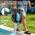 Cordless Robotic Pool Cleaner, Wall Climbing, Extended Battery Life, 8L Capacity, Advanced Dual-Motor, Dual Filtration Bag, Up to 1615 Sq.Ft, Blue