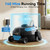 Cordless Robotic Pool Cleaner, Wall Climbing, Extended Battery Life, 8L Capacity, Advanced Dual-Motor, Dual Filtration Bag, Up to 1615 Sq.Ft, Blue