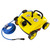 Cleaner | Automatic Above Ground Pool Vacuum with Dual Filters, Bottom Scrubbers & 40 ft Cord | Fast Cleaning Up to 85 GPM