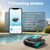TALOSBO Pleco Pro Cordless Robotic Pool Vacuum for Inground & Above Ground Pools