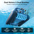 5600GPH Robotic Pool Cleaner,240Min Cordless Pool Vacuum for Inground Pools,3230 Sq.ft,2 Brushe&2 Motor,4-in-1