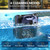 (2026 New) Pool Vacuum Robot - AI Smart Navigation, 360° Top-to-Bottom Cleaning, 4 Cleaning Modes, Over 3.5h Replaceable Battery Design