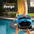 Dolphin Automatic Robotic Pool Vacuum Cleaner, Wall Climbing Scrubber Brush, Smart Navigation, Ideal for In-Ground Pools up to 50 FT in Length