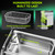 3L Ultrasonic Cleaner, One-Touch Cleaning,Heating, Deep Mode, ECO Energy-Saving Ultrasonic Cleaning