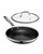 HexClad 10 Inch Hybrid Nonstick Frying Pan with Lid, Stay-Cool Handle