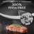 KOKHUB Nonstick Frying Pans with Lids, 8", 10", 12" Titanium Ceramic Tri-Ply Stainless Steel Skillet Set