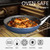 3-Piece Blue Ceramic Nonstick Frying Pan Set, Induction Cookware | 8, 9.5, 11 inch skillets