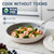 Ceramic Nonstick Frying Pan Set, 3 Pack 8/9.5/11 Inch Skillets, PFAS-Free Non Toxic Pans for Cooking
