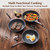 Nonstick Frying Pan Skillets, Swiss Granite Coating Omelette Pans, Healthy Cookware Chef's Pan