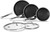 Non Stick Frying Pans Set with Lids, Hybrid Skillet Set Nonstick (8+10+12inch), Pans for cooking