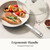 Redchef Nonstick Cookware Sets, Ceramic Frying Pan Set with Tempered Glass Lids