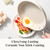 Redchef Nonstick 6-Piece Fry Pan Set, 8, 9.5, and 11 Inch Frying Pans with Tempered Glass Lids, Stay-Cool Handles