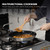 10 Inch 5-Ply Ceramic Non Stick Frying Pan | PTFE/PFOA/PFAS-Free, Easy to Clean