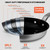10 Inch 5-Ply Ceramic Non Stick Frying Pan | PTFE/PFOA/PFAS-Free, Easy to Clean