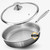 Plateful Titanium Pan For Cooking 12" - Pure, No Coating Non-Stick Titanium Cookware, Frying Pans