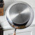 Stainless Steel 12 inch Frying Pan With Lid- Made in the USA- The Original Bonded Professional Cookware