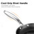 COOKER KING Stainless Steel Pans Set of 3 (8+10+12 Inch), Nonstick Induction Frying Pans,Chef's Pan