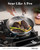 Titanium Pans for Cooking | 12" Pure Titanium Hammered Pro frying au gratin pan with Lid