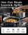 Nonstick Frying Pan Set, 8+10+12 Inch, Honeycomb Stainless Steel