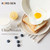 Ceramic Nonstick Frying Pan Skillet Set with Lid, 3 Piece Ceramic Pans for Cooking Non Toxic