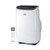 BLACK+DECKER Portable Air Conditioner, 9,000 BTU, BPACT08WT, White | 5,300 BTU SACC for Rooms up to 400 Sq. Ft., 3-in-1 Portable AC