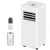 16,000 BTU 5-in-1 Air Conditioner Portable Up to 850 Sq.Ft., Portable AC Unit with Cool, Fan, Dehumidifier, 24H Timer, Sleep Smart WiFi Remonte