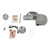 Oil Press Machine, 1800W Oil Extractor with 2 Press Rods for Frying While Pressing