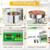 800W Oil Press Machine for Home & Commercial Use – Dual Cold/Hot Pressing Modes