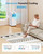 Quiet Air Conditioner with WiFi/App Control, 24H Timer, Dehumidifier, Fan, Cooling, Sleep Modes 4-in-1 AC Unit for Room with Window Kit, for Bedroom/Office, White