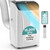 SereneLife 16,000 BTU Smart Inverter Portable Air Conditioner | Dual Hose Portable AC Unit with Heat, Dehumidifier & Fan