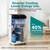 SereneLife 16,000 BTU Smart Inverter Portable Air Conditioner | Dual Hose Portable AC Unit with Heat, Dehumidifier & Fan