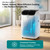 SereneLife 16,000 BTU Smart Inverter Portable Air Conditioner | Dual Hose Portable AC Unit with Heat, Dehumidifier & Fan