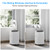 Gasbye Dual Hose Portable Air Conditioner, [2026 Upgraded] Full DC Inverter Compressor, Energy-Saving 13.0 CEER, Low Noise (45dB), Cools Room up to 550 Sq.Ft.