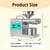 Electric Oil Press Machine,820w Automatic Oil Press,Dual Heat Dissipation and Exhaust