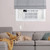 Whirlpool 15,000 BTU Window Air Conditioner with Dehumidifier, 115V, Window AC for Rooms up to 700 Sq. Ft., Living Room, Bedroom