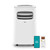 Midea 10K BTU Portable AC & 12K BTU Dual Hose Portable AC Bundle with Remote Control