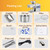 Upgraded 820W Electric Oil Press Machine, Automatic Oil Proponer Maker