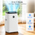 14000 BTU Inverter Portable Air Conditioners Cools Up to 700 Sq.Ft, 3-in-1 Dual Hose Portable AC Unit with Remote Control