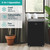 Hisense 10,000 BTU Smart Portable Inverter Air Conditioner with Quiet, High Efficiency Operation and Wi-fi Controls, AC Unit for Apartment