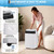 GarveeTech GarveeTech 14,000 BTU Inverter Portable Air Conditioner with Heat Pump, Dual Hose, Cools Rooms up to 450 Sq. Ft.,