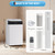 GarveeTech GarveeTech 14,000 BTU Inverter Portable Air Conditioner with Heat Pump, Dual Hose, Cools Rooms up to 450 Sq. Ft.,