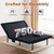 Patented Design King Adjustable Bed Frame with Wireless Remote, Head & Foot Incline, Quiet Motor, Zero Gravity & Anti-Snore