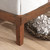 Zinus Vivek Wood Platform Bed Frame with Headboard, Solid Wood Foundation with Wood Slat Support, No Box Spring Needed