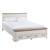 T4TREAM Farmhouse Queen Bed with Headboard and Storage Bench, Rustic Wood Platform Bed with 64" Storage Chest